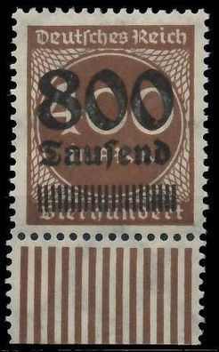 Deutsches REICH 1923 INFLA Nr 305A postfrisch URA X82089E