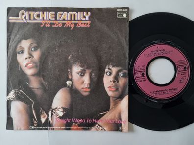 Ritchie Family - I'll do my best 7'' Vinyl Germany