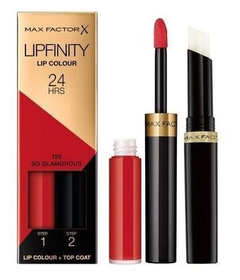 Max Factor Lipfinity Lippenfarbe 125 So Glamorous