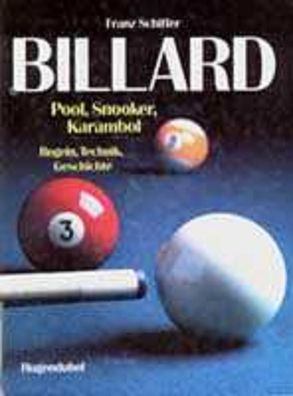 Buch: "Billard" Hugendubel / Inhalt 1 Stück