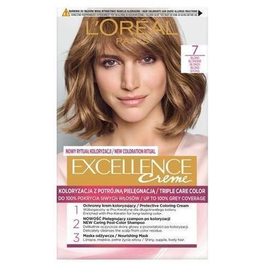 L'Oreal Paris Excellence Creme Blond 7 - Haarfarbe