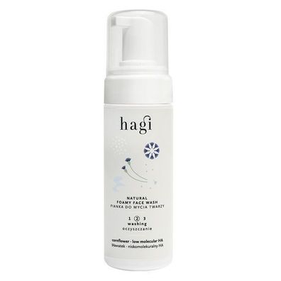 Hagi Natürlicher Gesichtsreinigungsschaum, 150ml