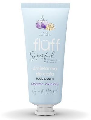 Fluff Körpercreme Pflaume in Schokolade, 150 ml