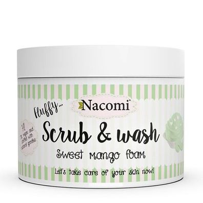 Nacomi Mango Peeling-Waschmousse, 180ml