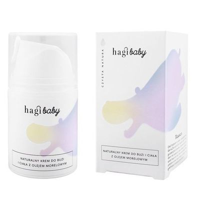 Hagi Baby Natürliche Creme mit Aprikosenöl, 50ml