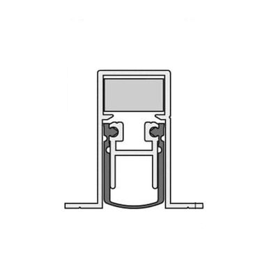 Athmer Automatische Türdichtung Schall-Ex Duo L-15/28 OS 1083mm