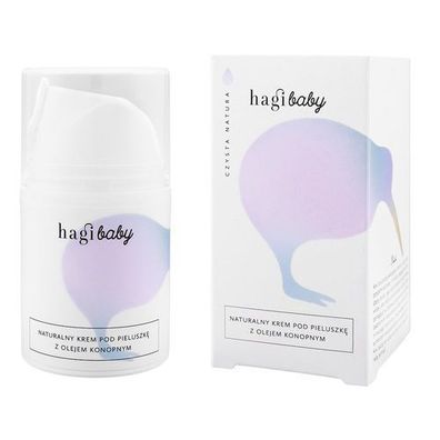 Hagi Baby Natürliche Windelcreme mit Hanföl, 50ml