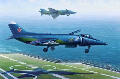 Hobby Boss Yak-38 Forger A Yak-38M 80362 in 1:48 Hobby Boss 3480362 Bausatz