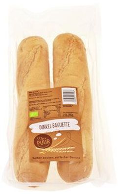 Nur Puur 6x Dinkel Baguette, 2 Stück 300g