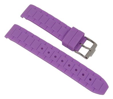 Ersatzband Silikon lila 18mm Jacques Lemans Rome Sports 1-1623J