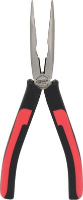 KS TOOLS SlimPOWER Flachrundzange, gebogen, 210mm