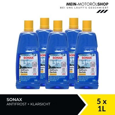 Sonax Antifrost + Klarsicht Konzentrat 5x1 Liter