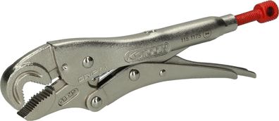 KS TOOLS Maul-Gripzange mit Drahtschneider, 175mm