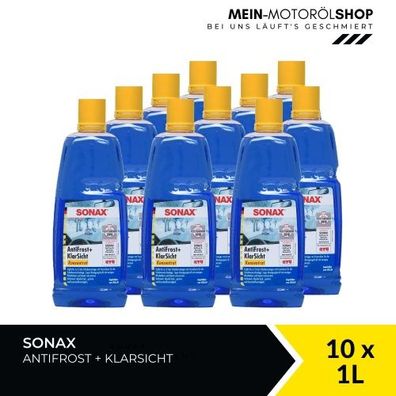 Sonax Antifrost + Klarsicht Konzentrat 10x1 Liter