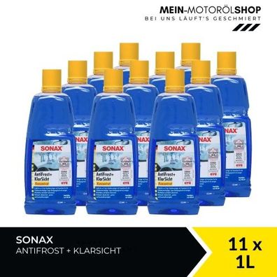 Sonax Antifrost + Klarsicht Konzentrat 11x1 Liter