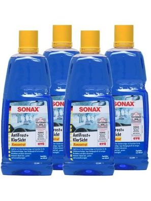 Sonax Antifrost + Klarsicht Konzentrat 4x1 Liter
