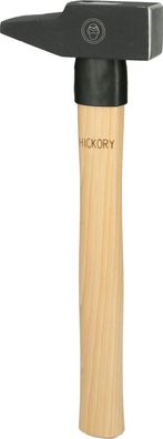 KS TOOLS Schlosserhammer, Hickory-Stiel, französische Form, 500g