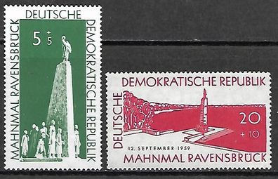 DDR postfrisch Michel-Nummer 566-567