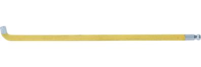 KS TOOLS Kugelkopf-Innensechskant-Winkelstiftschlüssel, XL, 6,0 mm, 108° abgewinkelt