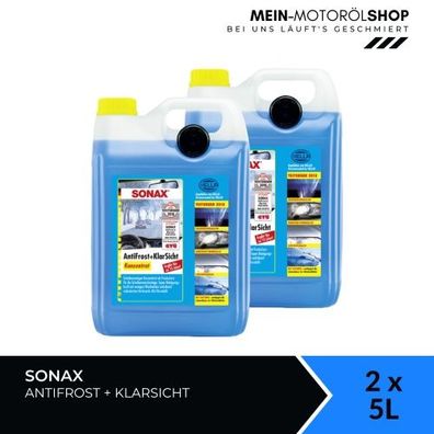 Sonax Antifrost + Klarsicht Konzentrat 2x5 Liter