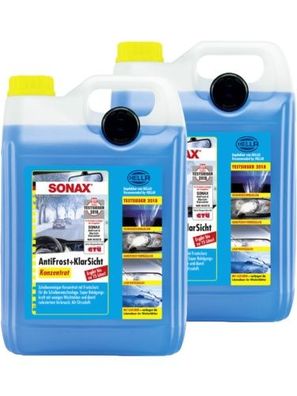 Sonax Antifrost + Klarsicht Konzentrat 2x5 Liter