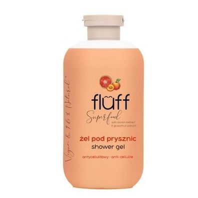 Fluff Anticellulite Duschgel, Pfirsich & Grapefruit 500ml