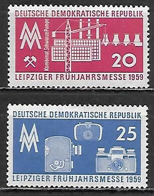 DDR postfrisch Michel-Nummer 678-679