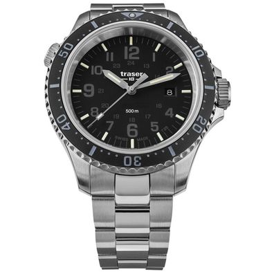 Traser H3 - 109376 - Armbanduhr - Herren - Quarz - P67 Diver Black Special Set