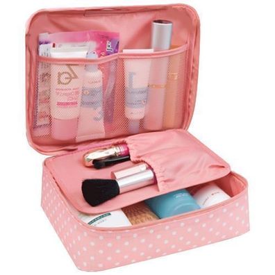 Kosmetiktasche Reise für Damen Tragbare Make Up Tasche Schminktasche Retoo