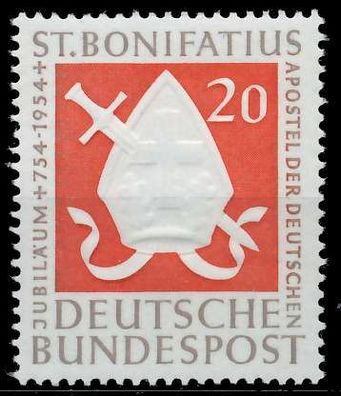 BRD BUND 1954 Nr 199 postfrisch X82093E