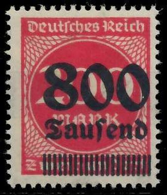 Deutsches REICH 1923 INFLA Nr 303A postfrisch X820992
