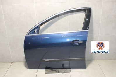 Opel Insignia A Tür vorne links Fahrertür Z22a Ozeanblau R4NPW