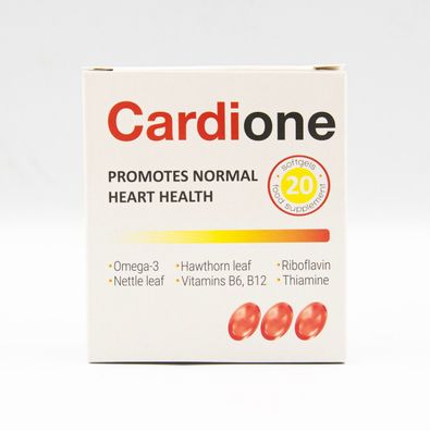 Cardione Kapseln Nahrungsergänzungsmittel mit Omega3