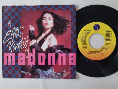 Madonna - Express Yourself 7'' Vinyl US WITH COVER