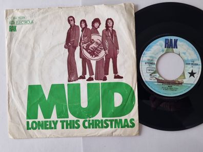 Mud - Lonely This Christmas 7'' Vinyl Germany