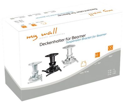 My Wall Deckenhalter für Beamer Belastung bis 15 kg