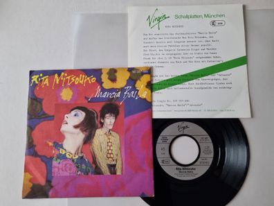 Rita Mitsouko - Marcia baila 7'' Vinyl Germany WITH PROMO FACTS