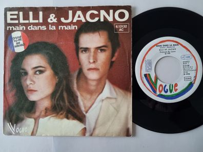 Elli Medeiros & Jacno - Main dans la main 7'' Vinyl Germany