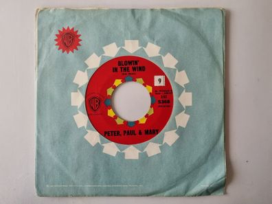 Peter, Paul & Mary - Blowin' In The Wind 7'' Vinyl US/ CV Bob Dylan