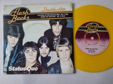 Status Quo - Pictures Of Matchstick Men / Down The Dustpipe 7'' UK YELLOW VINYL