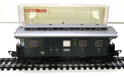 Spur H0 Fleischmann 5065 Personenwagen Postabteil 3. KL DRG OVP (916H)