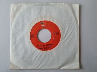 Cindy & Bert - Ev'ry day is Sunday/ Go and leave me 7'' Vinyl US SUNG IN English