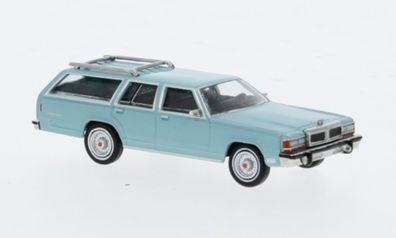 Brekina, Ford LTD Station Wagon, hellblau, 1979, 1:87