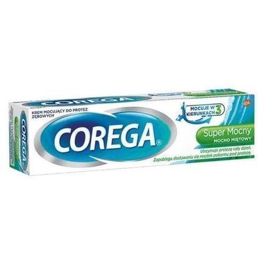 Corega Haftcreme Stark Minze, 70g - Zahnprothese