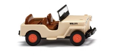 Wiking 001001 Willys Jeep CJ-3A Spur H0 1:87