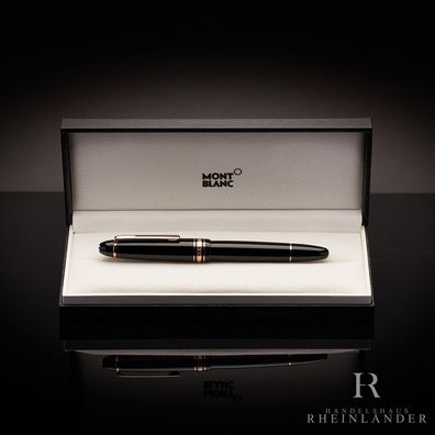 Montblanc Meisterstück Edelharz No 146 LeGrand Füllfederhalter Rotgold ID 112670