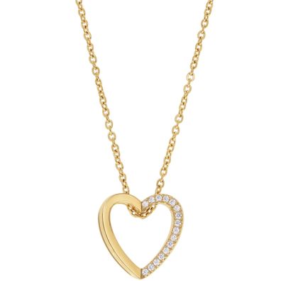 Leonardo Schmuck Damen-Kette Dolores Edelstahl Goldfarben 024915