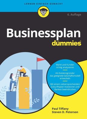 Businessplan für Dummies, Paul Tiffany