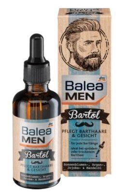 Balea Men Broda Olej - 50ml Ernährung & Pflege