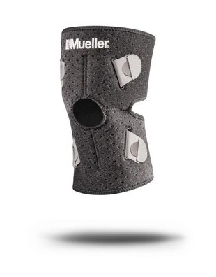 Mueller's Innovative Adjust-to-Fit verstellbare Kniebandage, Universal / Inhalt